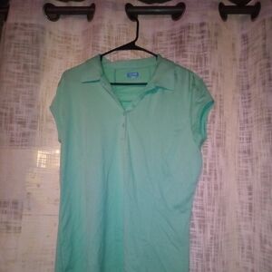 Aqua PGA small short sleeve 👕 shirt